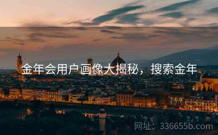 金年会用户画像大揭秘，搜索金年