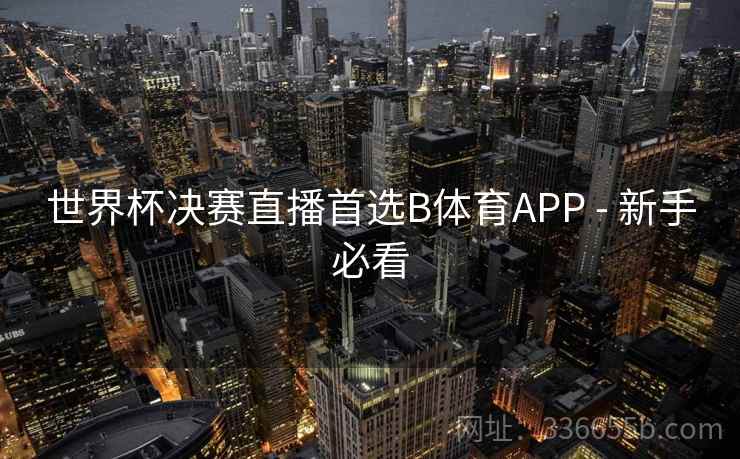 世界杯决赛直播首选B体育APP - 新手必看