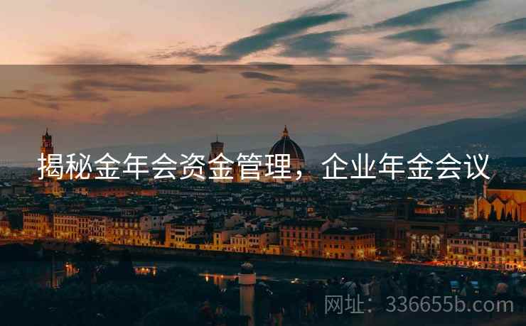 揭秘金年会资金管理，企业年金会议