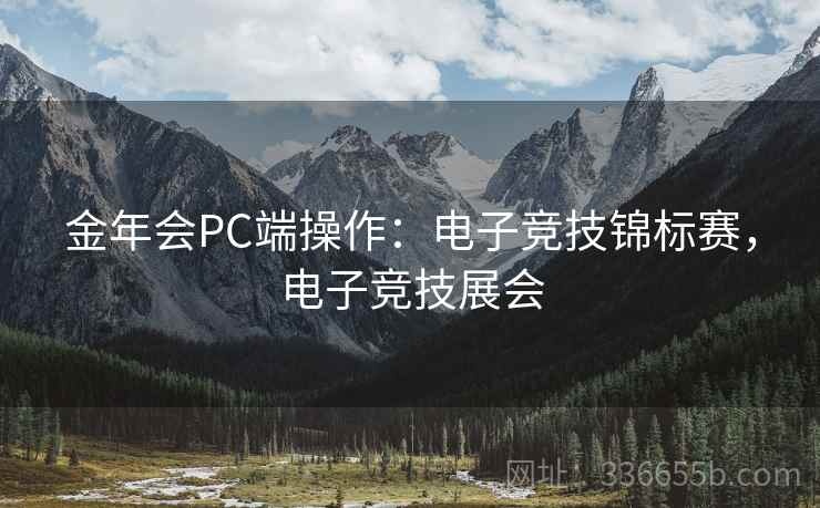 金年会PC端操作：电子竞技锦标赛，电子竞技展会